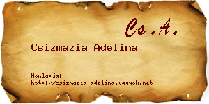 Csizmazia Adelina névjegykártya